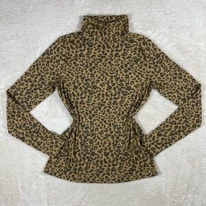 Style & Co Leopard Print Longsleeve